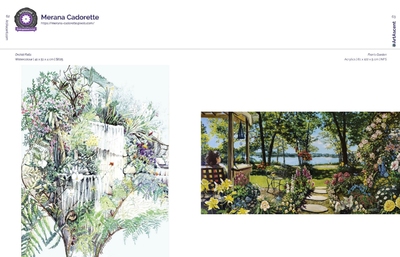 Merana Cadorette  2 Pieces Of Artwork Are Published In Artistonish June Gardens 2021 Magazine